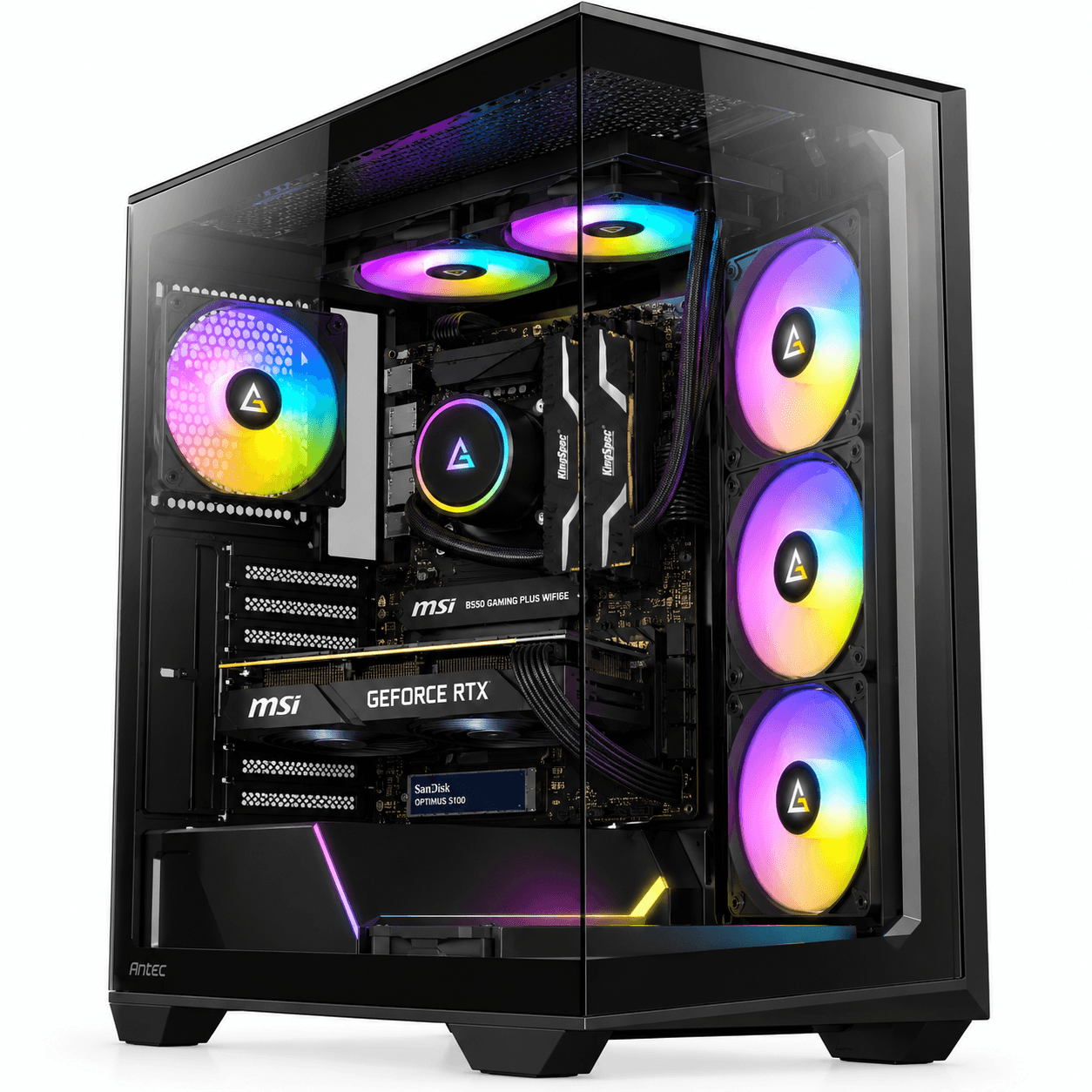 PC GAMING RYZEN 7 7700X | RTX 5070 12GB | 32GB DDR5 6400MHz | 1TB NVMe Gen 4