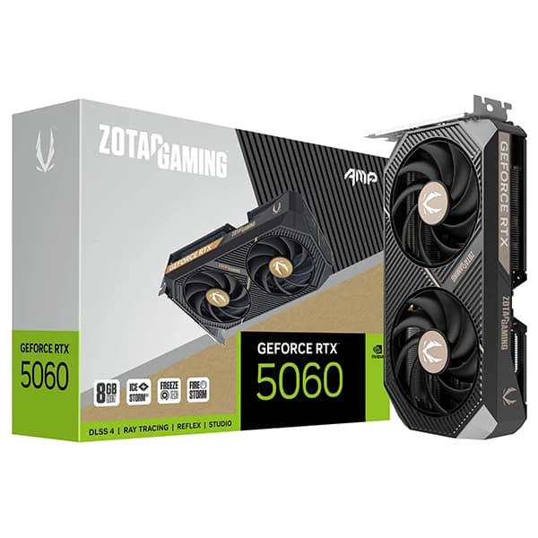 ZOTAC GAMING GeForce RTX 5060 AMP | 8GB GDDR7 | 128-bit