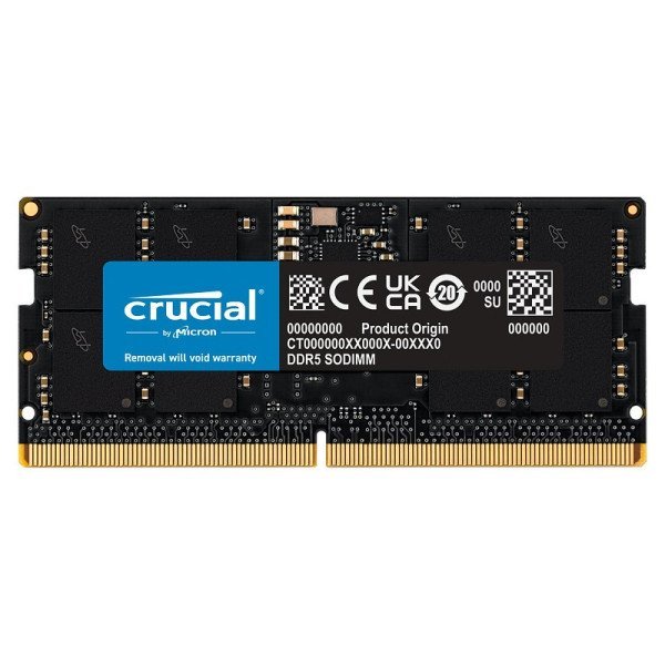 CRUCIAL DDR5 4800MHz 32GB (1x32GB) CL40 [SODIMM]