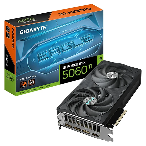 GIGABYTE GeForce RTX 5060 TI 16 GB (EAGLE OC)