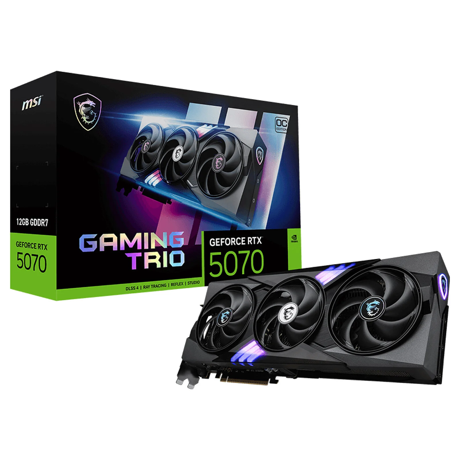 MSI GeForce RTX 5070 12 GB (GAMING TRIO)