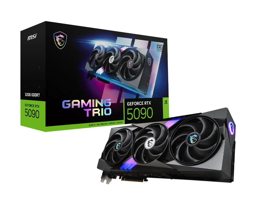 MSI GeForce RTX 5090 32 GB (GAMING TRIO)