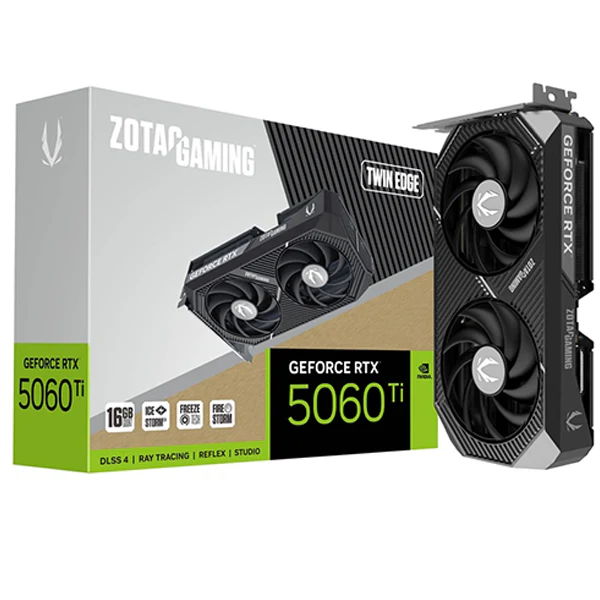 ZOTAC GeForce RTX 5060 TI 16 GB (TWIN EDGE)