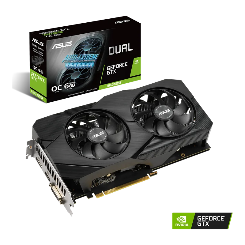 ASUS GeForce GTX 1660 SUPER 6 GB (DUAL OC)