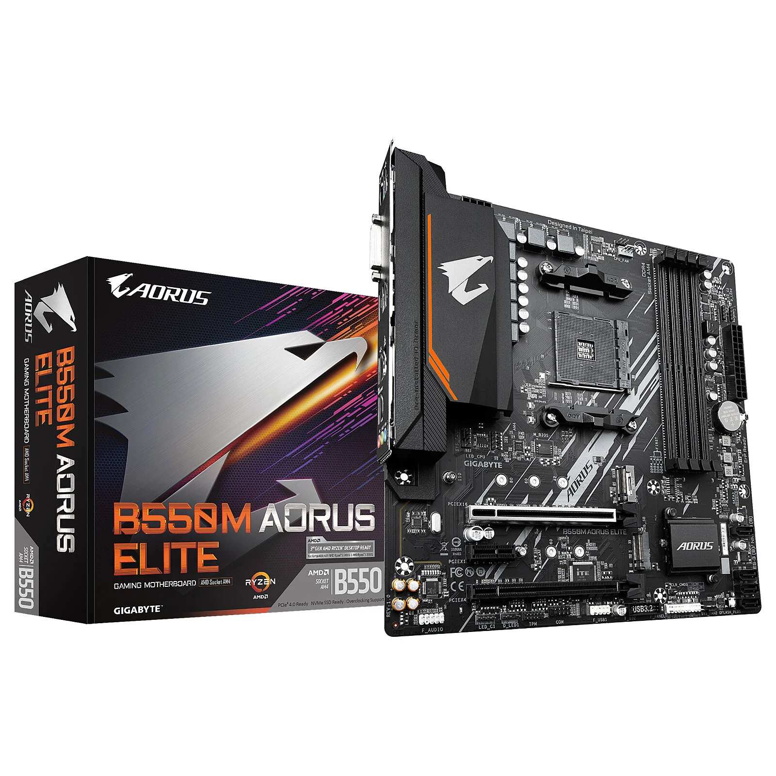 GIGABYTE B550M AORUS ELITE (AM4)