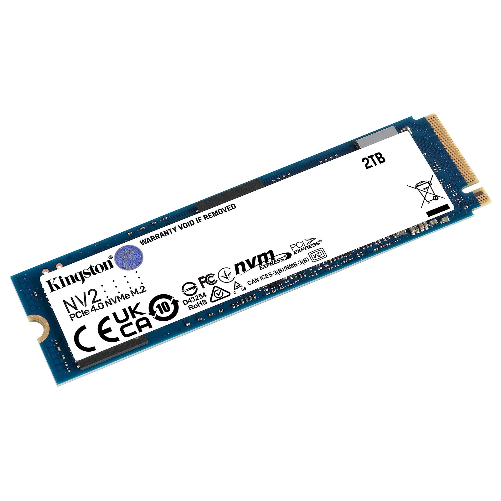 KINGSTON NV2 2 TB SATA SSD (Used)